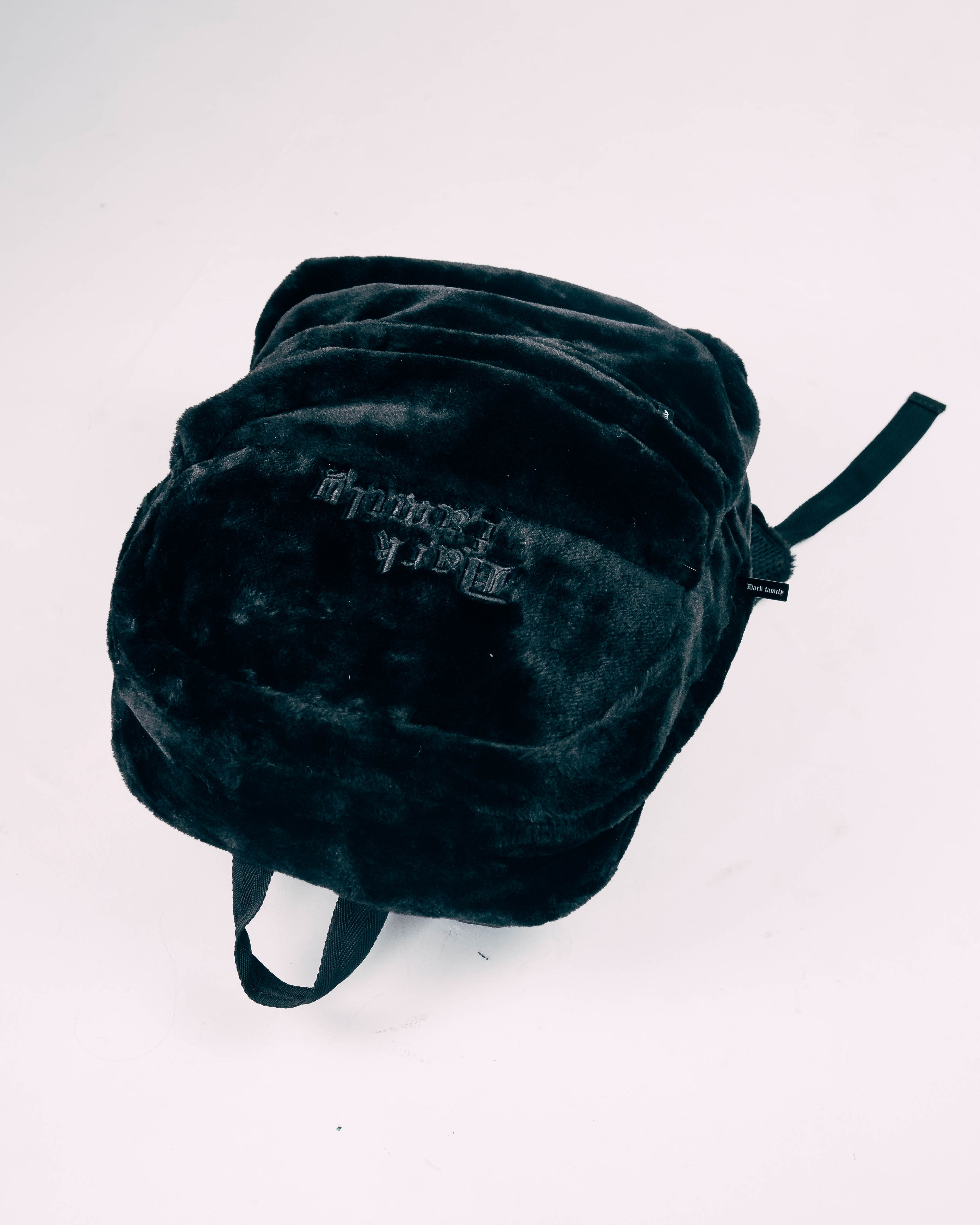Morral Peluche Black