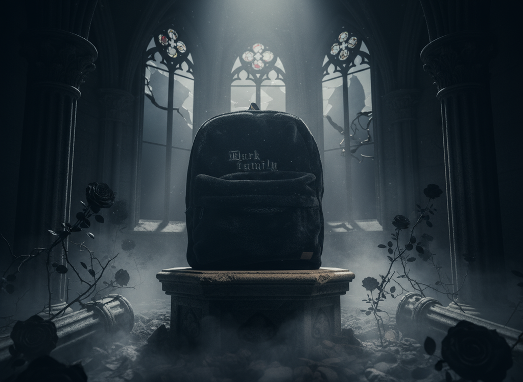 Morral Peluche Black