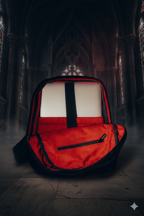 Morral Peluche Black